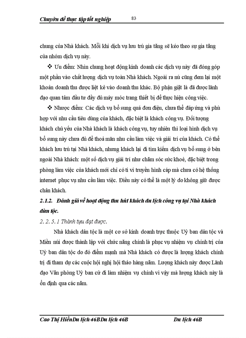 image for page Một số giải pháp nhằm nâng cao khả năng thu hút khách du lịch công vụ trong nước tại Nhà khách dân tộc