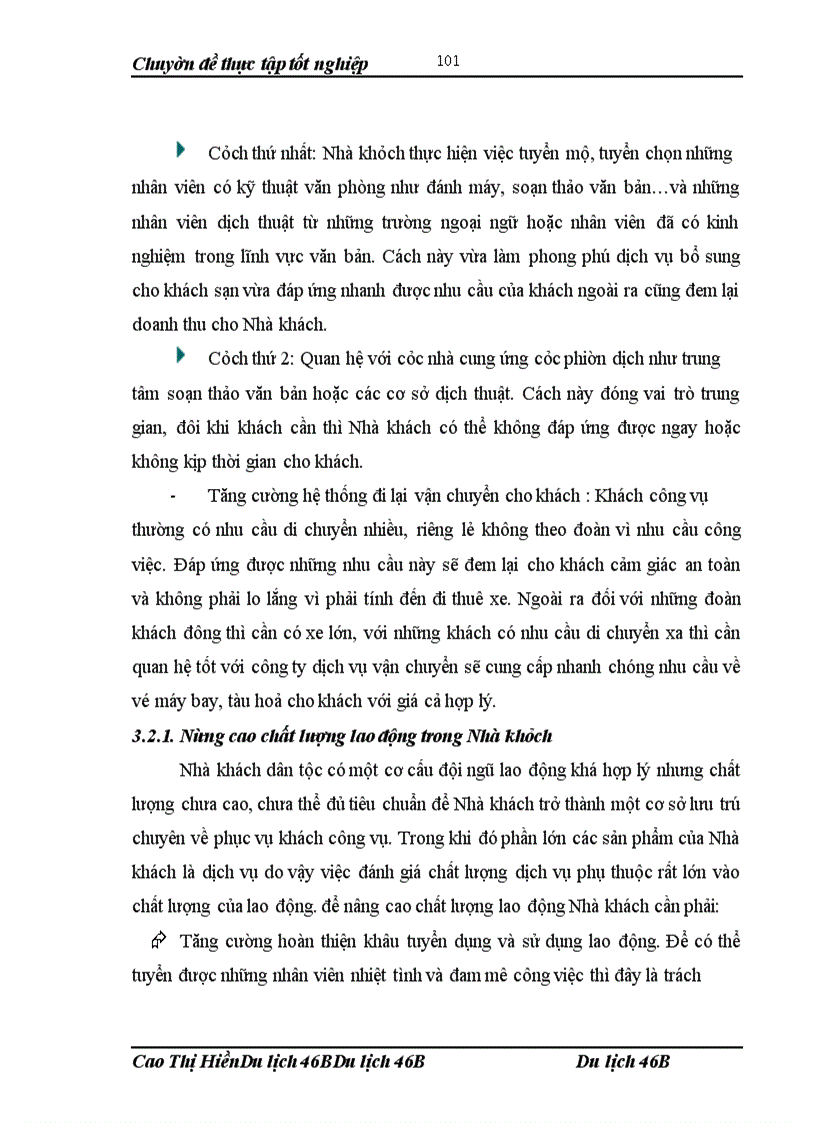 image for page Một số giải pháp nhằm nâng cao khả năng thu hút khách du lịch công vụ trong nước tại Nhà khách dân tộc