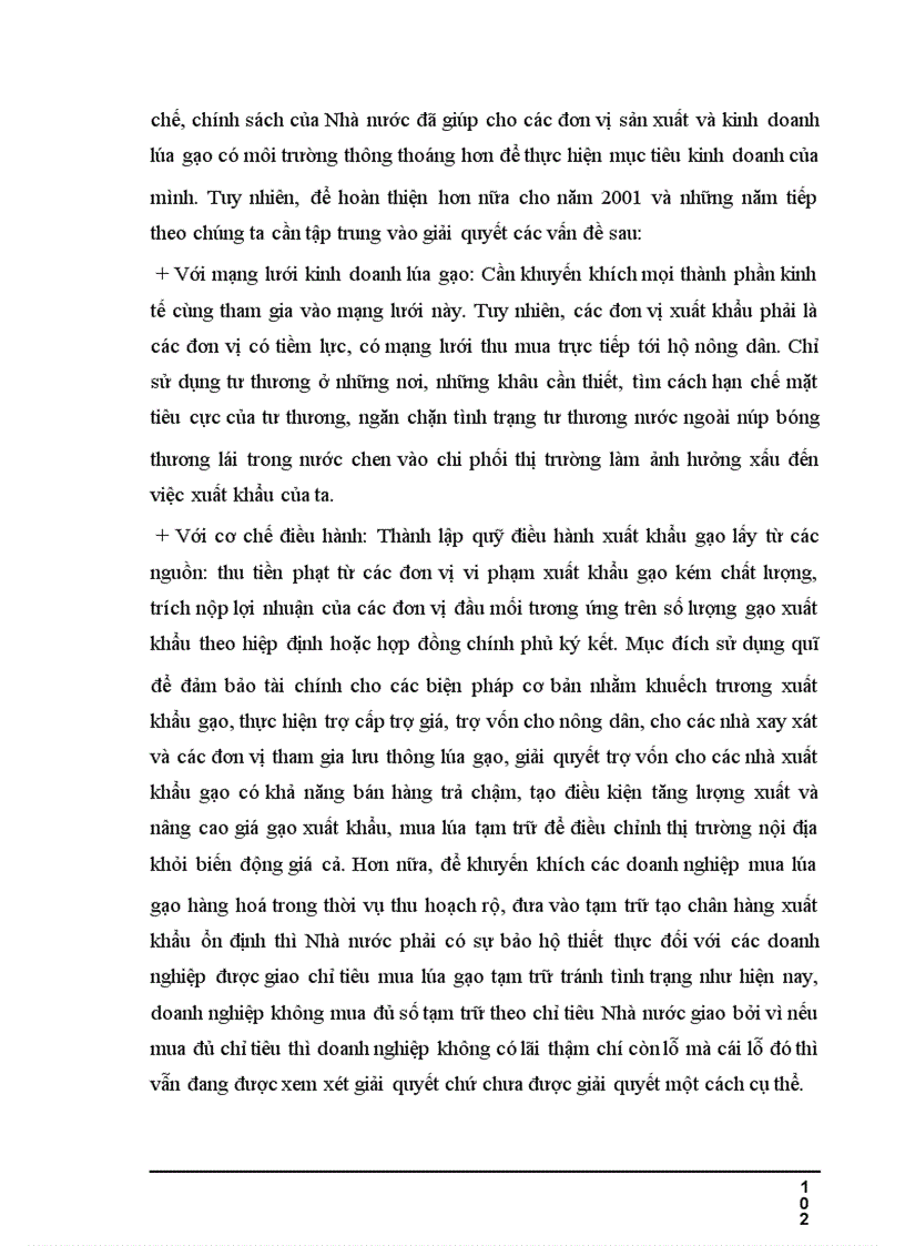 image for page Thực trạng và giải pháp cho xuất khẩu gạo Việt Nam