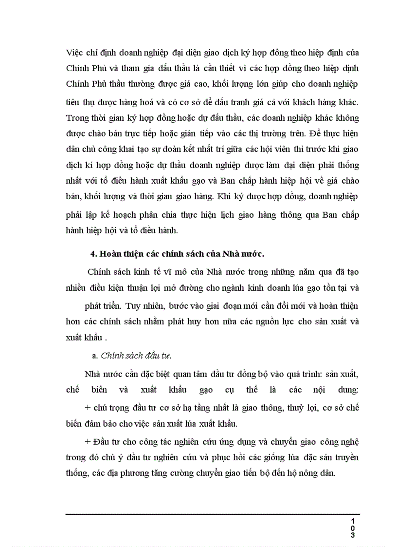 image for page Thực trạng và giải pháp cho xuất khẩu gạo Việt Nam