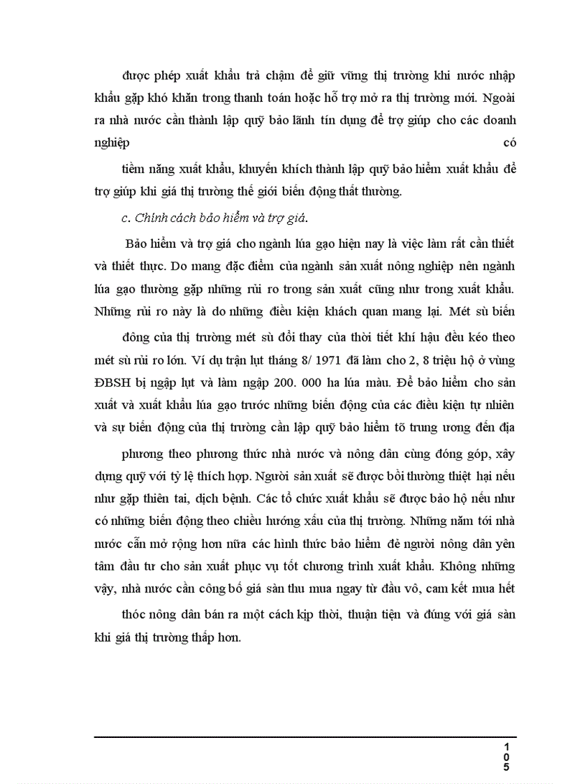 image for page Thực trạng và giải pháp cho xuất khẩu gạo Việt Nam