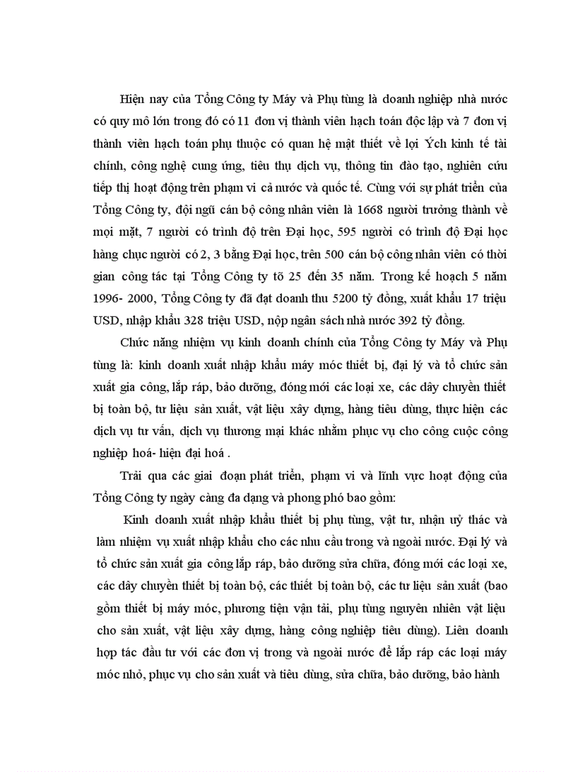 image for page Hoàn thiện công tác kế toán lưu chuyển hàng hóa nhập khẩu tại cơ quan Văn phòng Tổng Công ty Máy và Phụ tùng