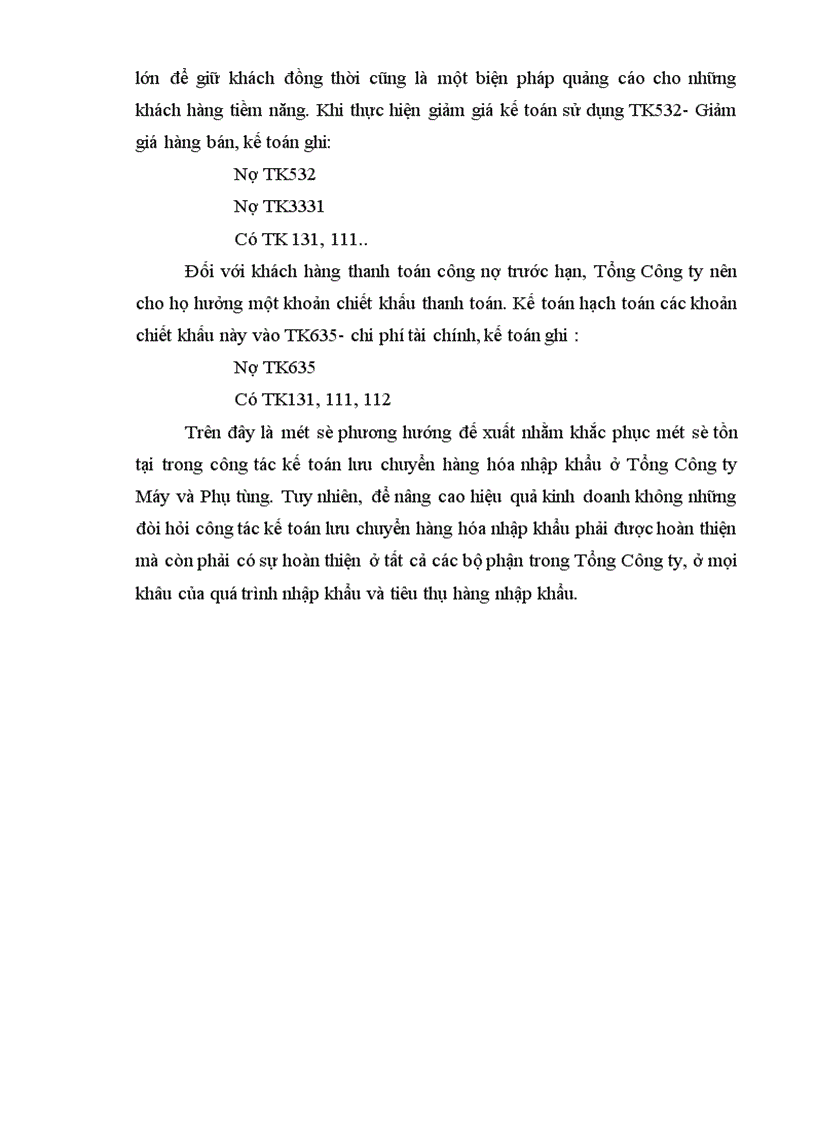 image for page Hoàn thiện công tác kế toán lưu chuyển hàng hóa nhập khẩu tại cơ quan Văn phòng Tổng Công ty Máy và Phụ tùng
