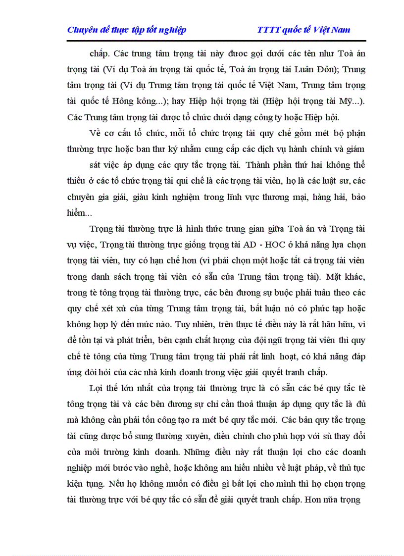 image for page Báo cáo tổng hợp về Trung tâm trọng tài quốc tế Việt Nam