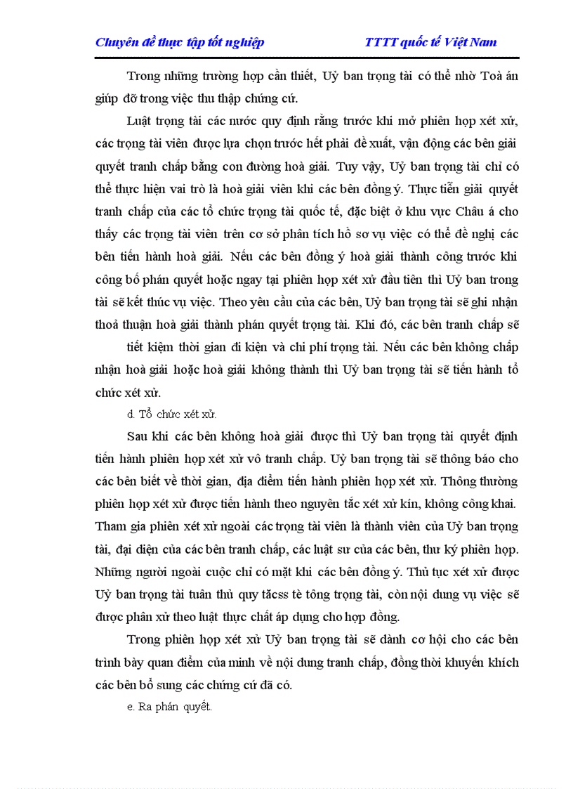 image for page Báo cáo tổng hợp về Trung tâm trọng tài quốc tế Việt Nam