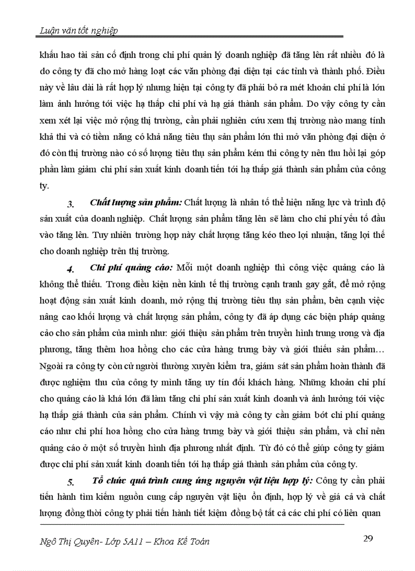 image for page Công tác hạch toán chi phí sản xuất và giá thành sản phẩm của doanh nghiệp.