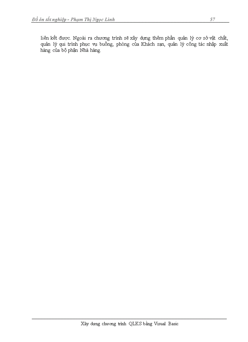 image for page Chương trình Quản Lý Khách Sạn được viết bằng ngôn ngữ Visual Basic