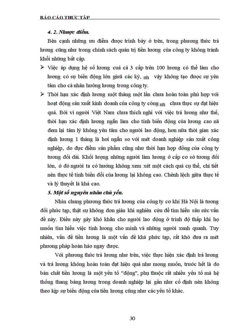 image for page Báo cáo thực tập tại công ty cơ khí Hà Nội.
