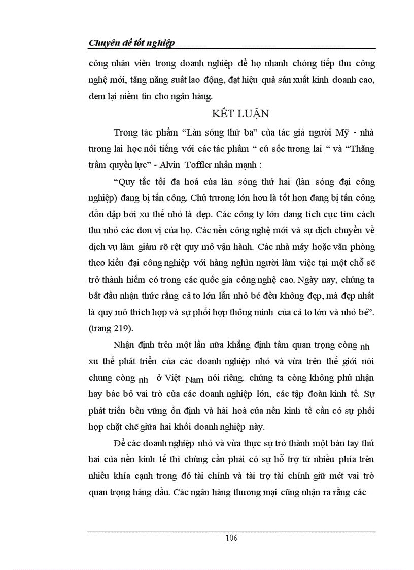 image for page Giải pháp nâng cao hiệu quả tín dụng đối với các doanh nghiệp nhỏ và vừa tại Ngân hàng thương mại cổ phần các doanh nghiệp ngoài quốc doanh Việt Nam