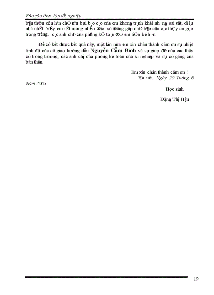 image for page Thực tập tốt nghiệp tại Công ty TNHH vận tải và thương mại Hùng Tưởng