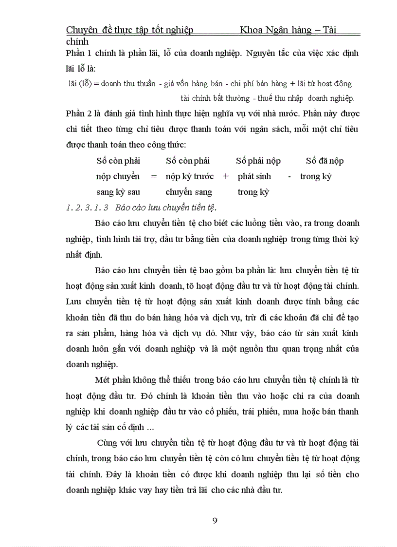 image for page Nâng cao khả năng phân tích tài chính tại công ty cổ phần may Hưng Yên