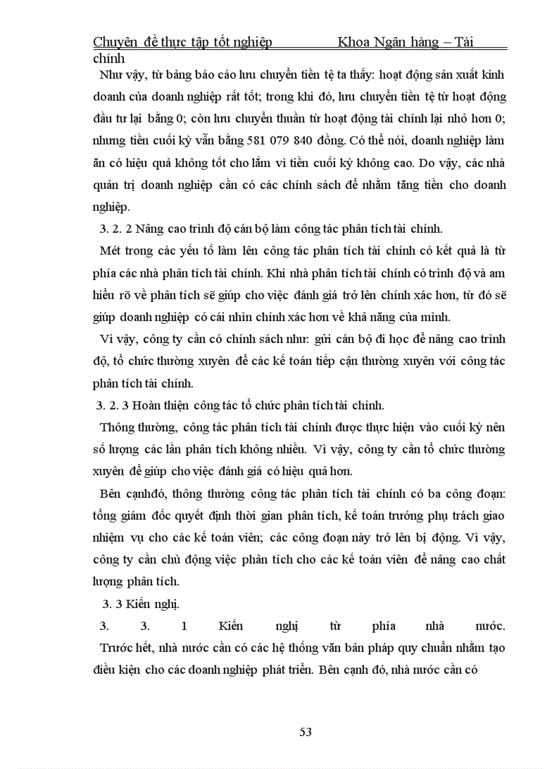 image for page Nâng cao khả năng phân tích tài chính tại công ty cổ phần may Hưng Yên