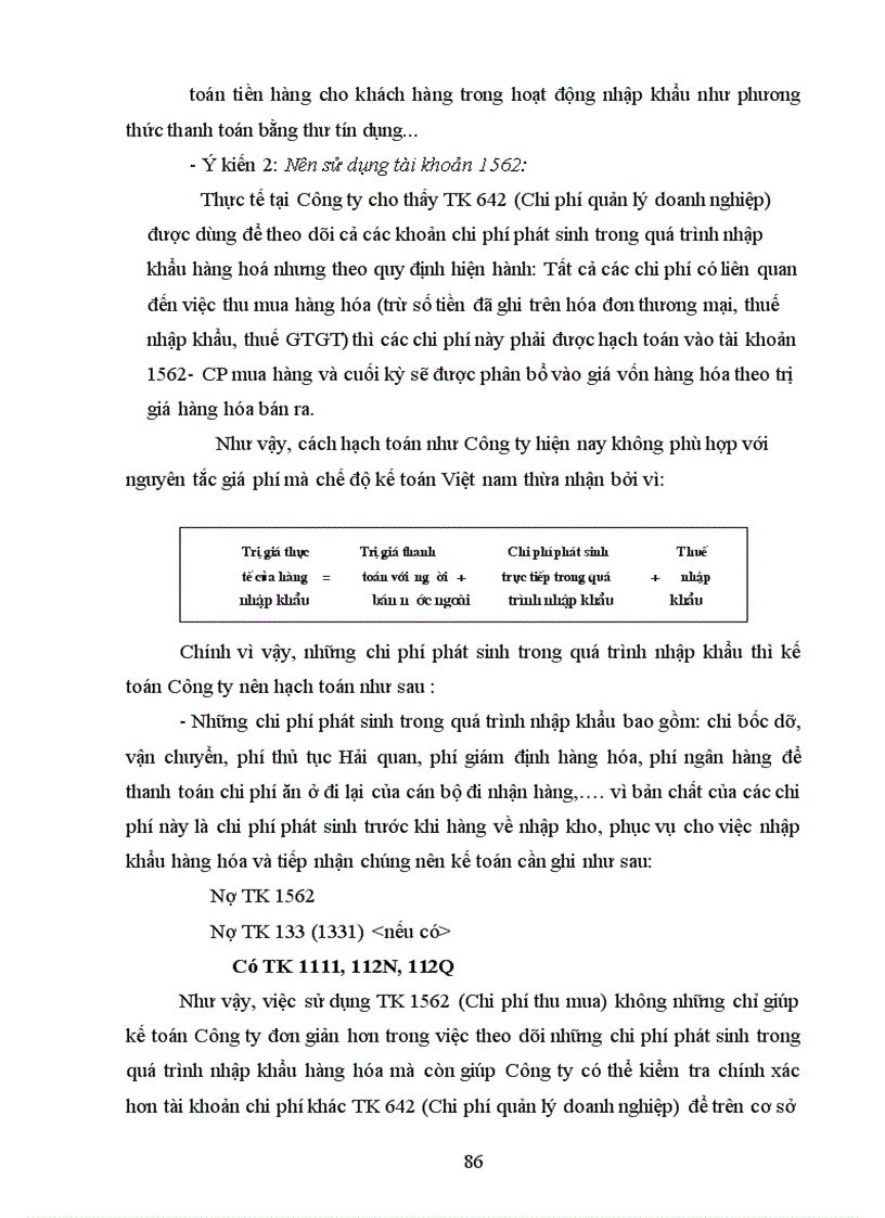 image for page Hoàn thiên công tác kế toán nhập khẩu hàng hoá tại Công ty TNHH Tam Diện (Tritagon Co.,Ltd,)
