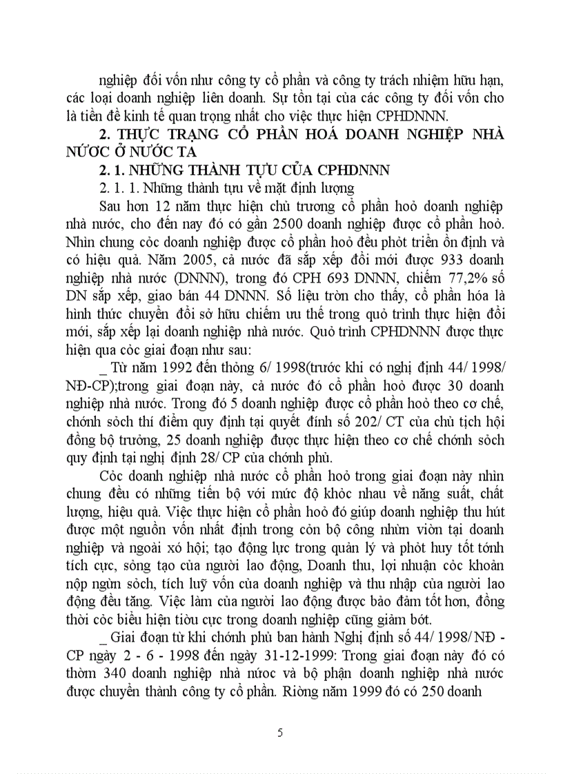 image for page Tính tất yếu của việc cổ phần hoá doanh nghiệp nhà nước