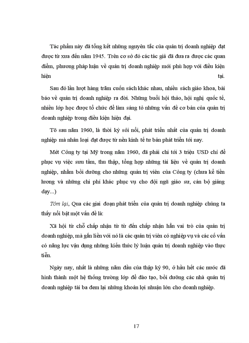 image for page Những vấn đề chung về quản trị doanh nghiệp