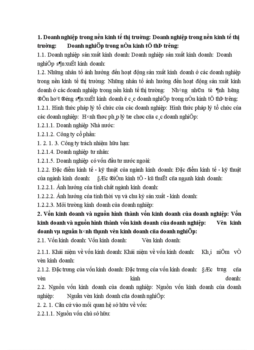 image for page Vốn kinh doanh và những biện pháp nâng cao hiệu quả sử dụng vốn kinh doanh ở xí nghiệp in trực thuộc NXB Lao động xã hội.