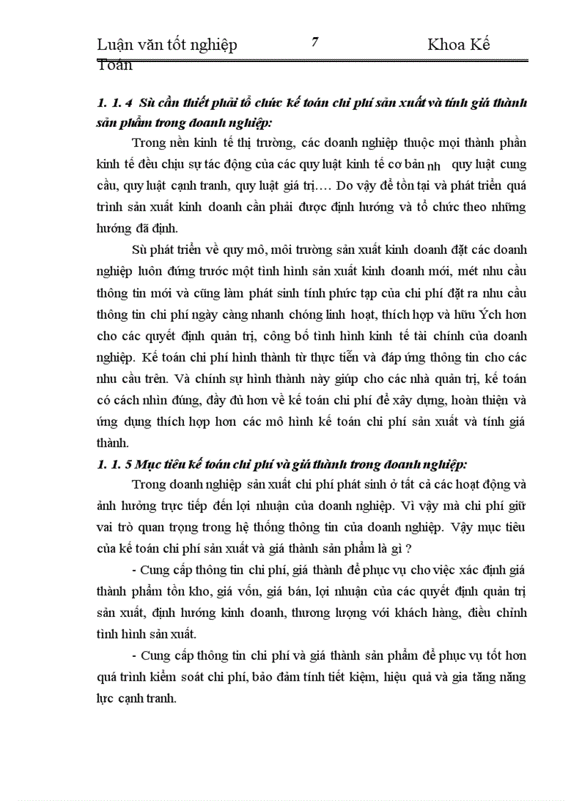 image for page Hoàn thiện kế toán chi phí sản xuất và tính giá thành sản phẩm tại Công Ty Cổ Phần Liên Sơn Lào Cai
