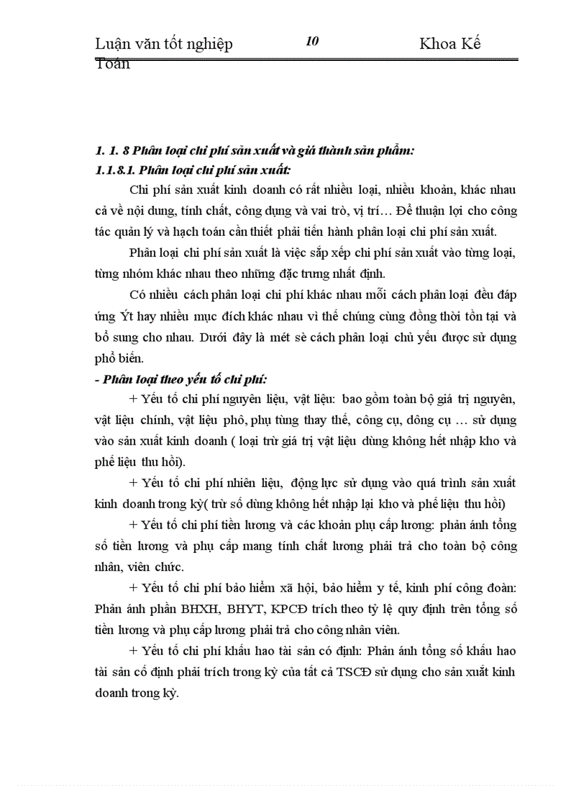 image for page Hoàn thiện kế toán chi phí sản xuất và tính giá thành sản phẩm tại Công Ty Cổ Phần Liên Sơn Lào Cai
