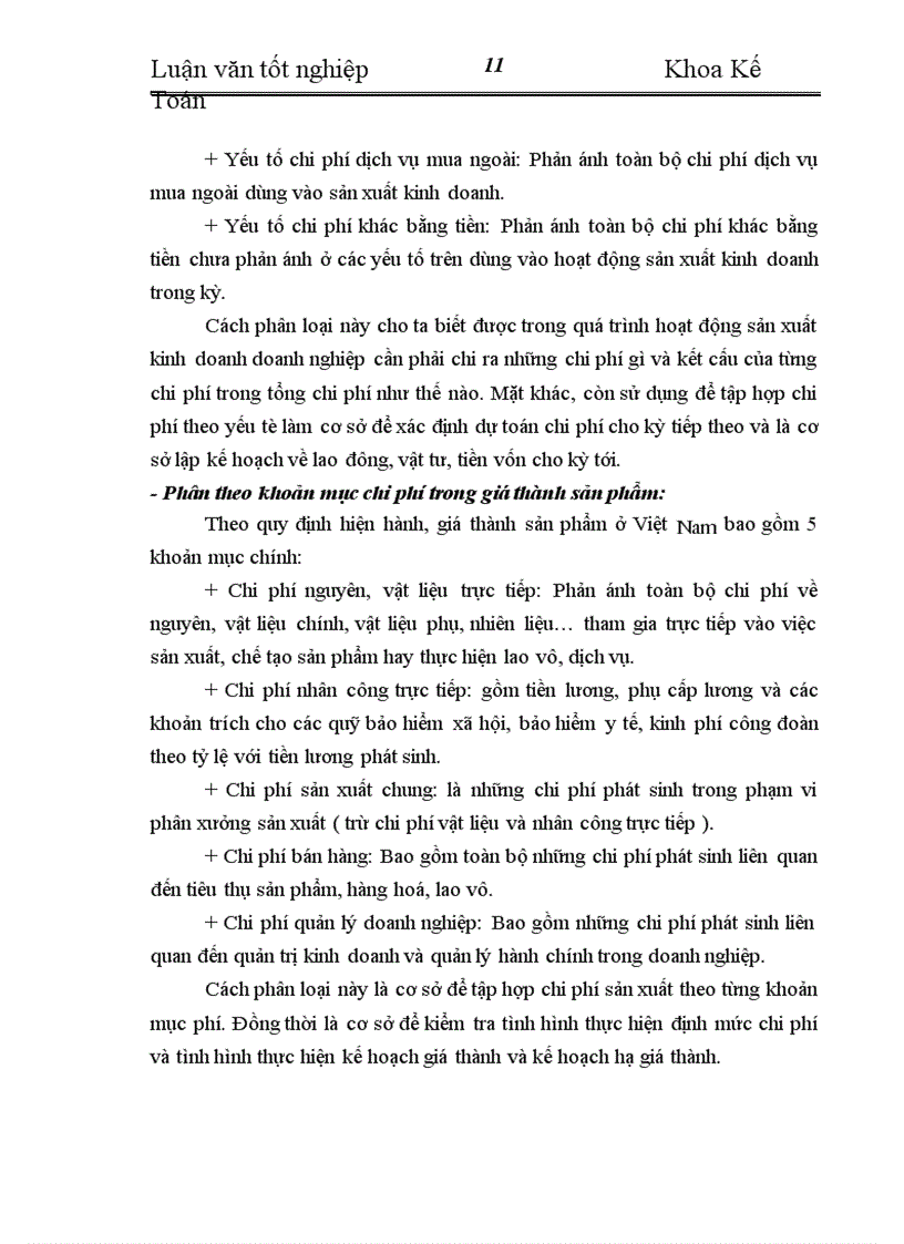image for page Hoàn thiện kế toán chi phí sản xuất và tính giá thành sản phẩm tại Công Ty Cổ Phần Liên Sơn Lào Cai