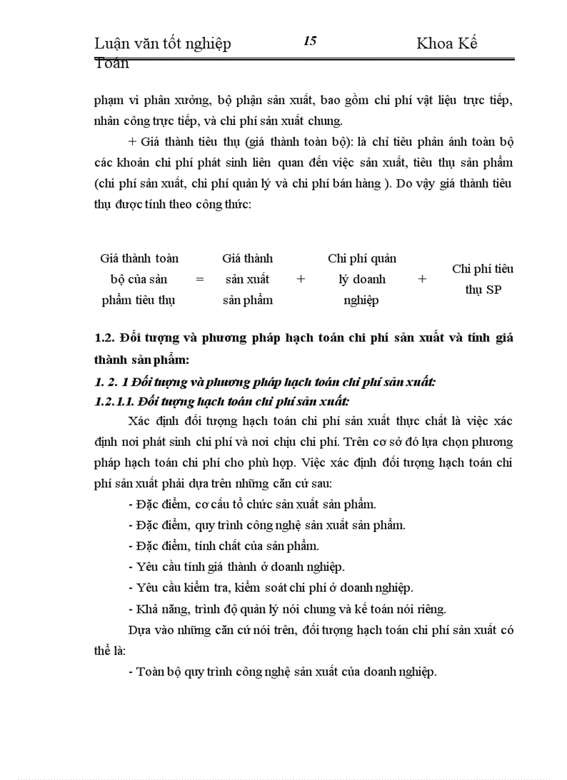 image for page Hoàn thiện kế toán chi phí sản xuất và tính giá thành sản phẩm tại Công Ty Cổ Phần Liên Sơn Lào Cai