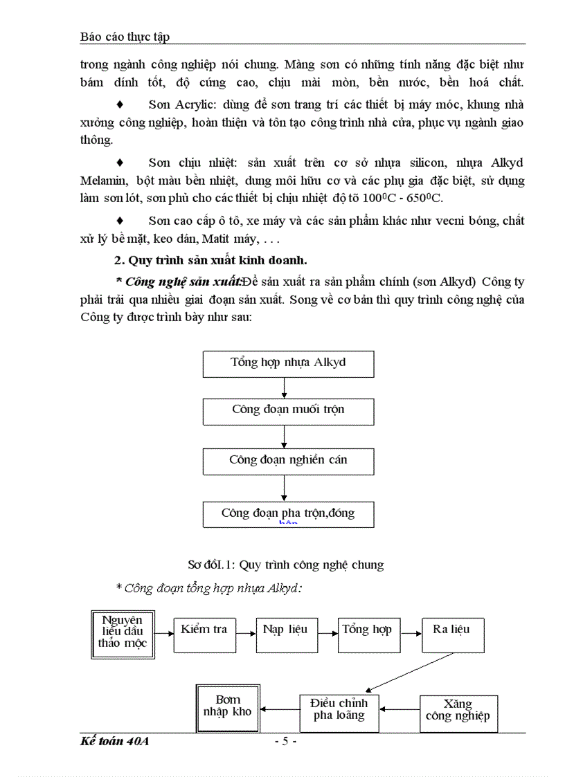 image for page Báo cáo tổng hợp tình hình tổ chức bộ máy kế toán và công tác kế toán của Công ty Sơn tổng hợp Hà Nội