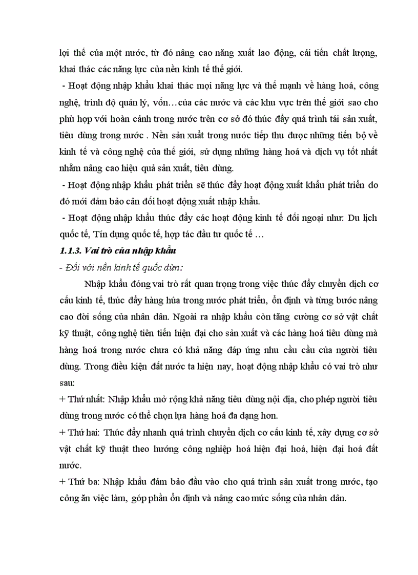 image for page Hoạt động nhập khẩu của Công ty Tiếp Thị Truyền Thông. Thực trạng và giải pháp