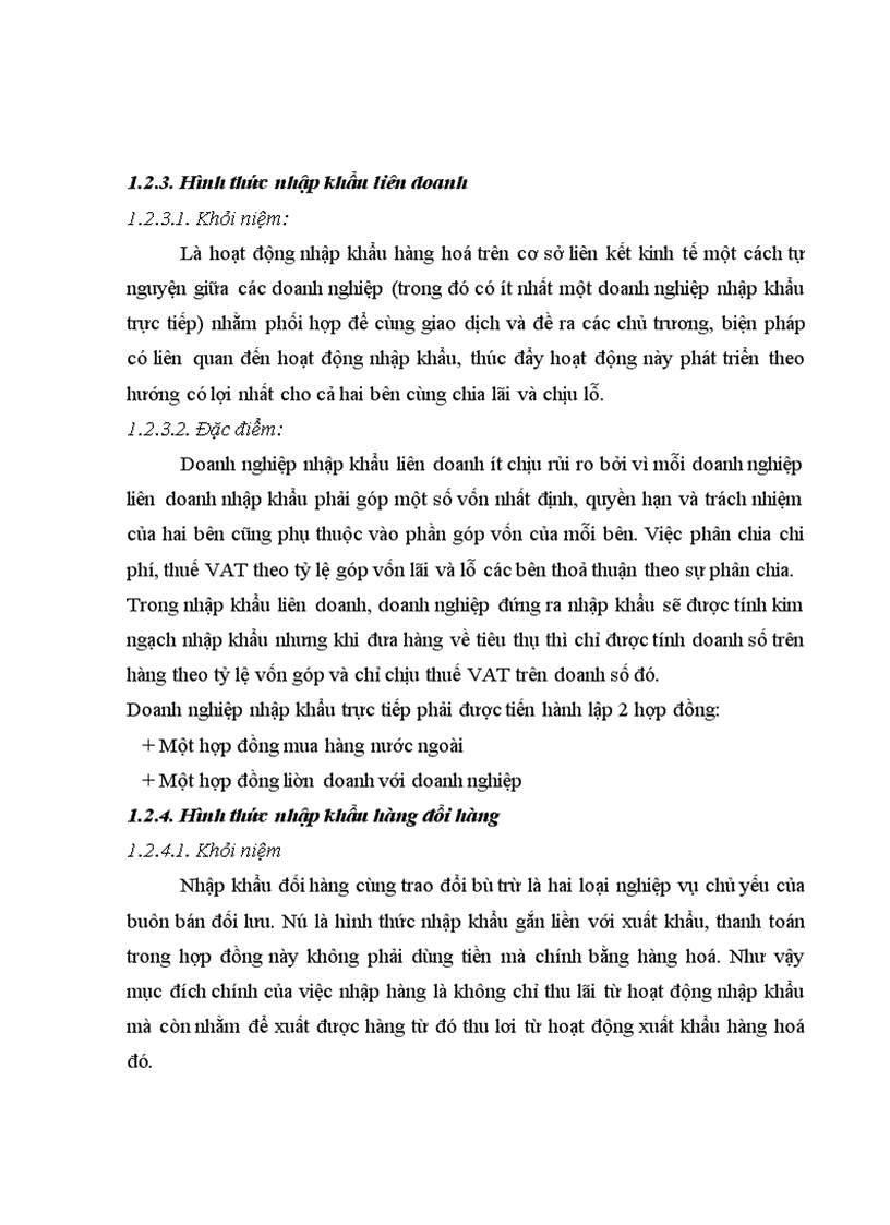 image for page Hoạt động nhập khẩu của Công ty Tiếp Thị Truyền Thông. Thực trạng và giải pháp
