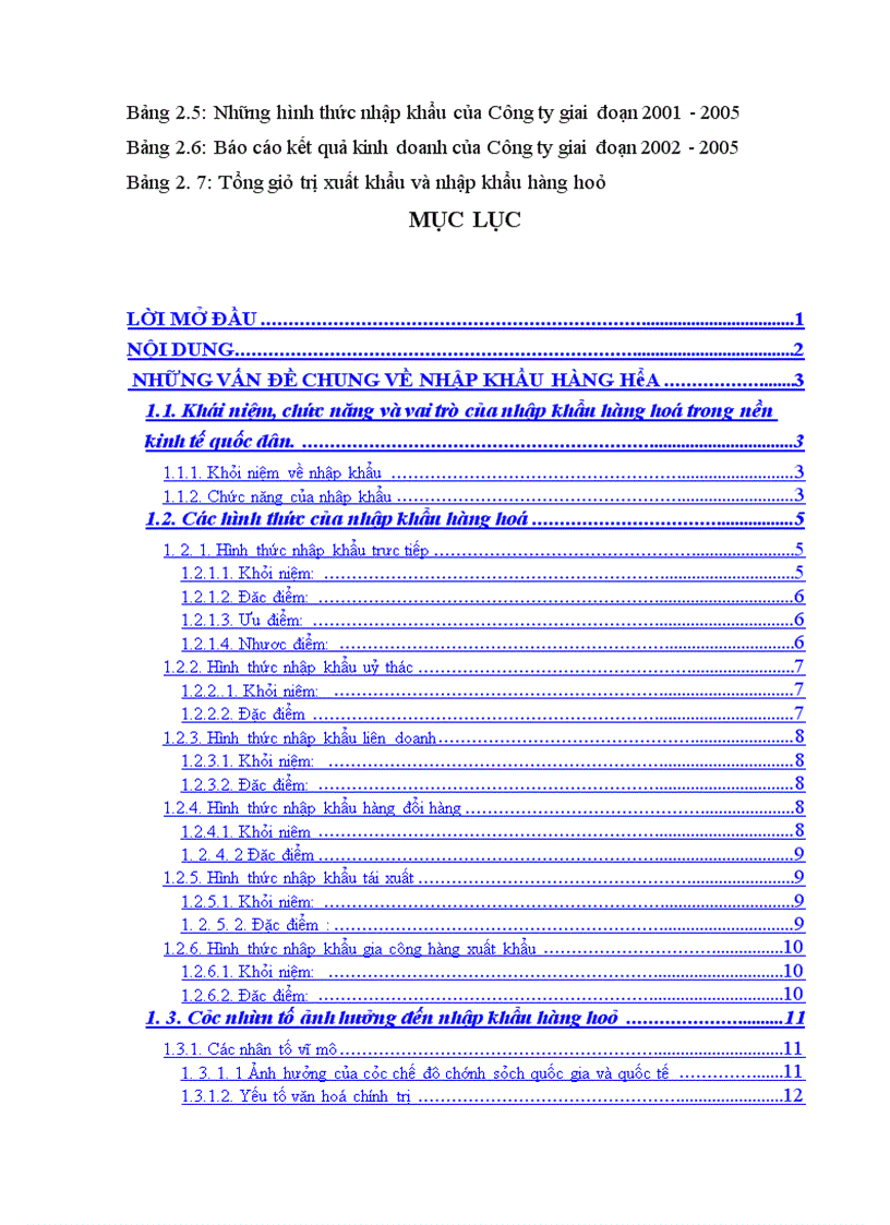 image for page Hoạt động nhập khẩu của Công ty Tiếp Thị Truyền Thông. Thực trạng và giải pháp