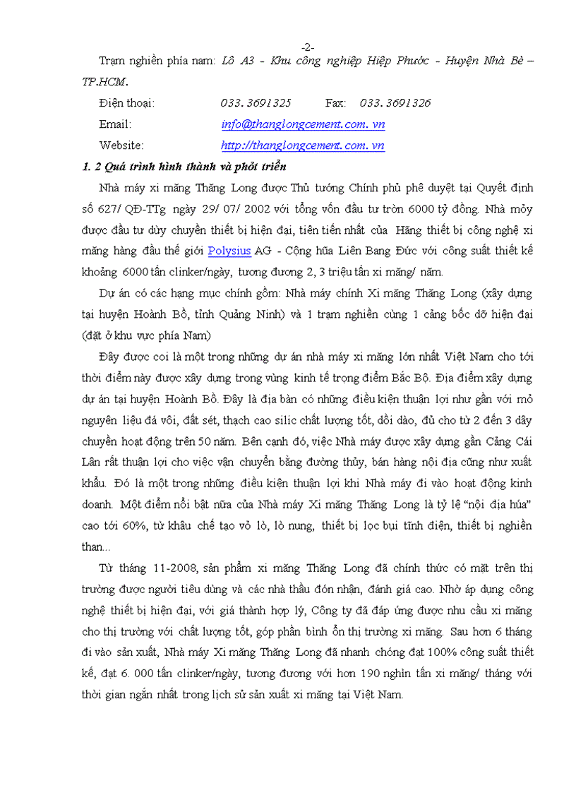 image for page Cải tiến công tác phân tích công việc tại Công ty cổ phần xi măng Thăng Long