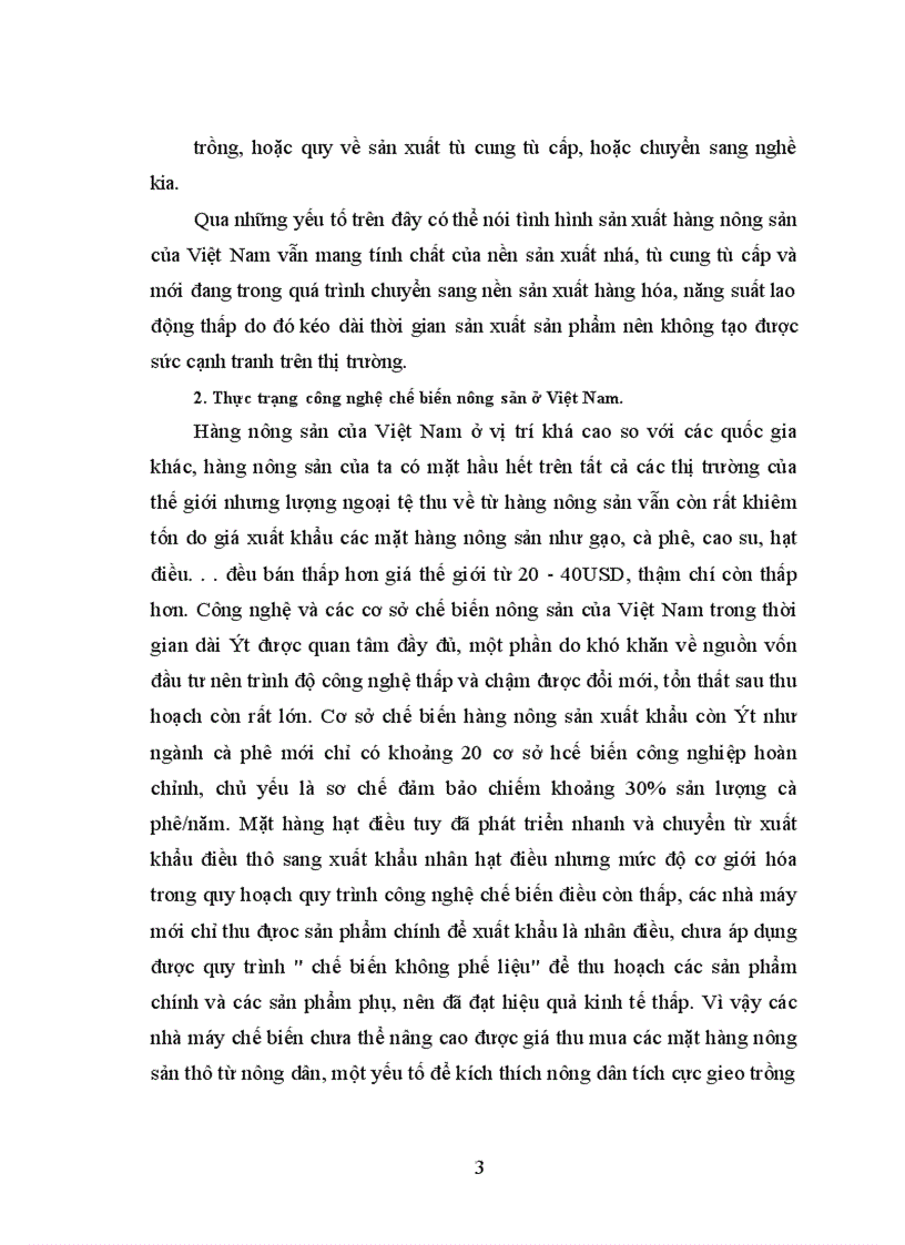 image for page Thực trạng cạnh tranh của hàng nông sản Việt Nam trên thị trường