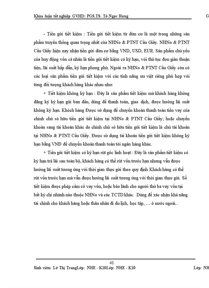 image for page Dịch vụ ngân hàng bán lẻ tại NHNo& PTNT chi nhánh Cầu Giấy thực trạng và giải pháp