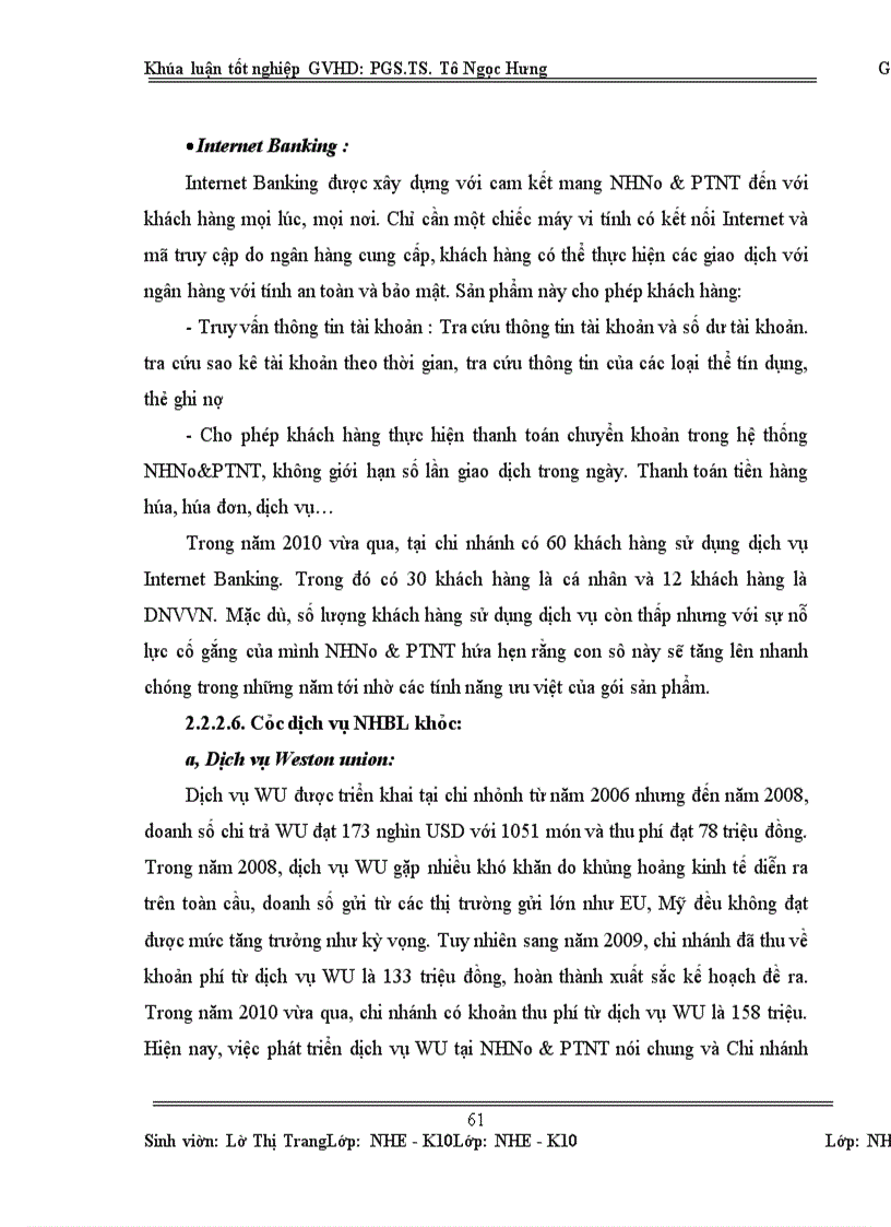 image for page Dịch vụ ngân hàng bán lẻ tại NHNo& PTNT chi nhánh Cầu Giấy thực trạng và giải pháp
