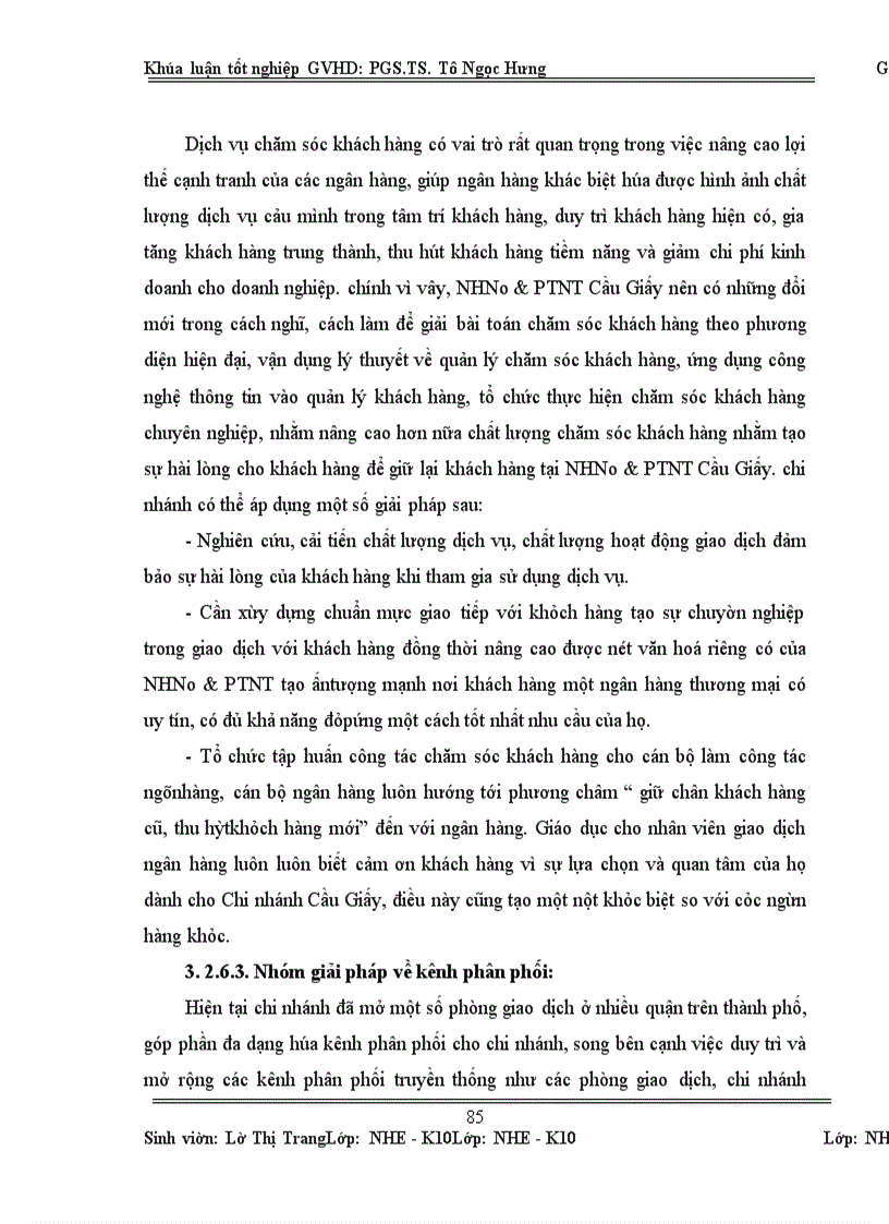 image for page Dịch vụ ngân hàng bán lẻ tại NHNo& PTNT chi nhánh Cầu Giấy thực trạng và giải pháp