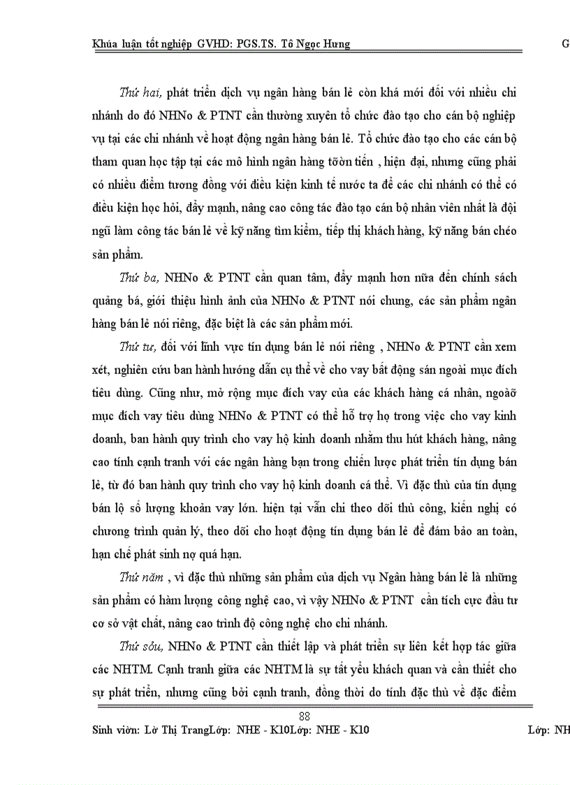 image for page Dịch vụ ngân hàng bán lẻ tại NHNo& PTNT chi nhánh Cầu Giấy thực trạng và giải pháp