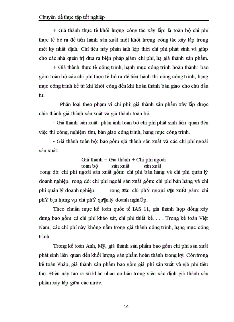 image for page Hoàn thiện hạch tóan chi phí sản xuất và tính giá thành sản phẩm trong công ty Cơ khí và Xây lắp số 7