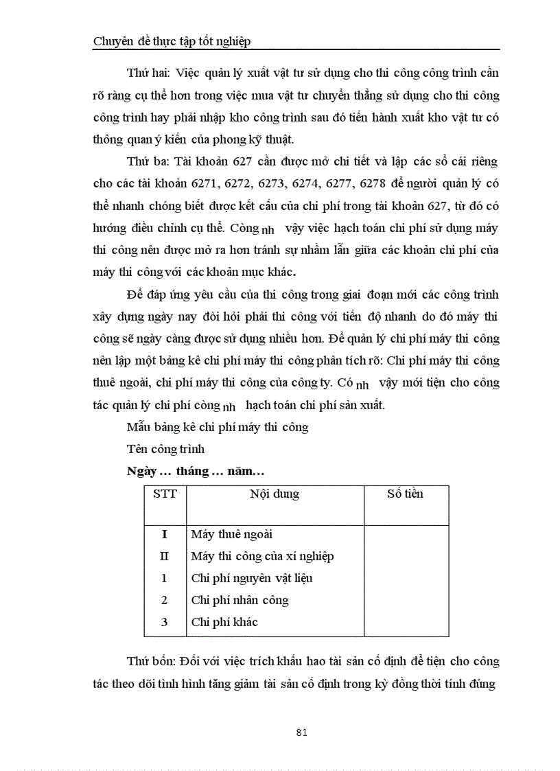 image for page Hoàn thiện hạch tóan chi phí sản xuất và tính giá thành sản phẩm trong công ty Cơ khí và Xây lắp số 7