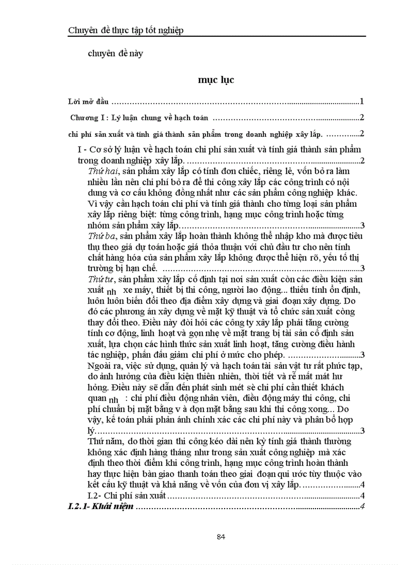 image for page Hoàn thiện hạch tóan chi phí sản xuất và tính giá thành sản phẩm trong công ty Cơ khí và Xây lắp số 7