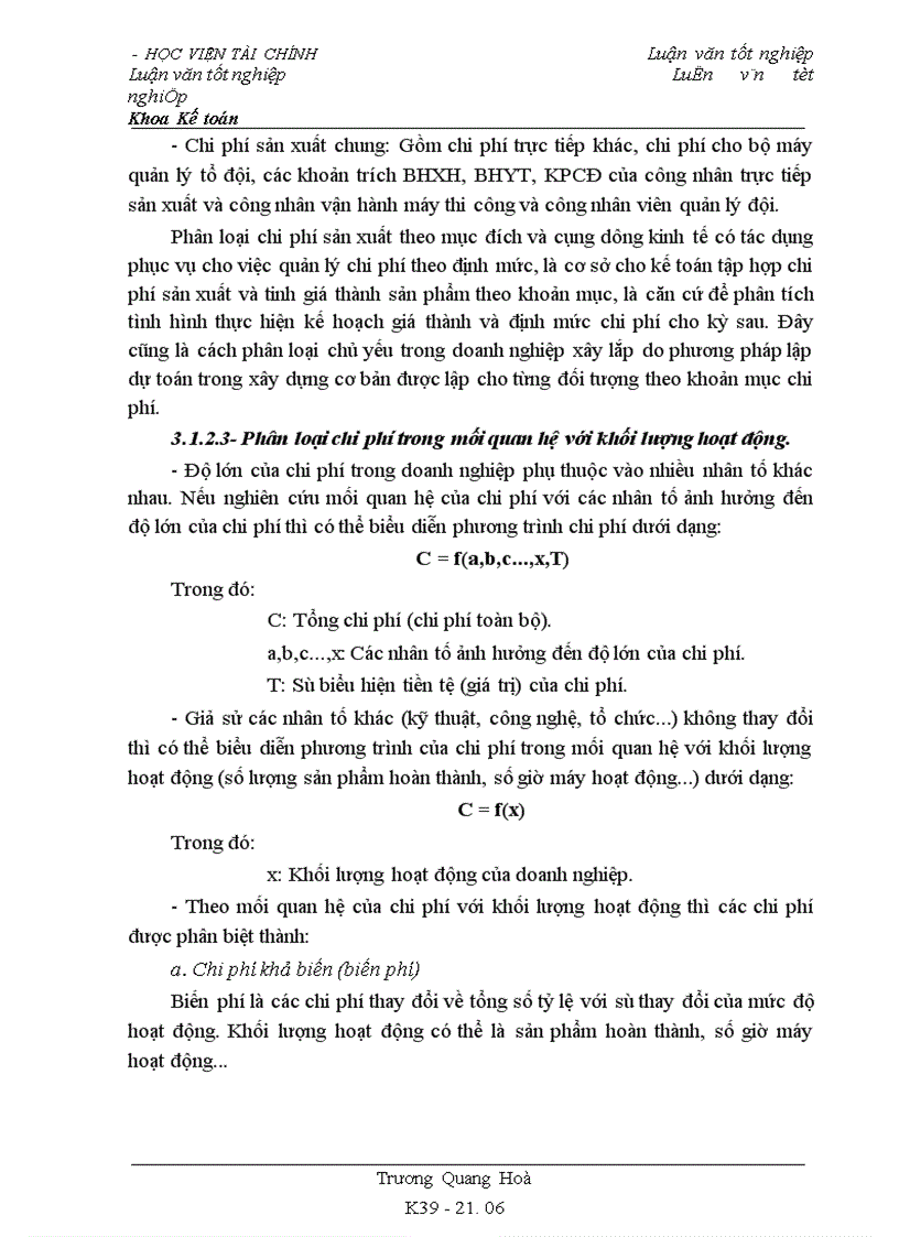 image for page Tổ chức công tác kế toán tập hợp chi phí và tính giá thành sản phẩm xây lắp tại công ty xây dựng 99