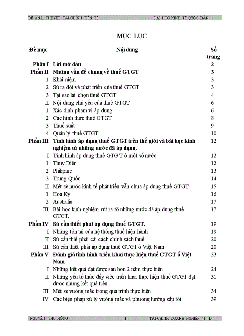 image for page Thuế Gía trị gia tăng