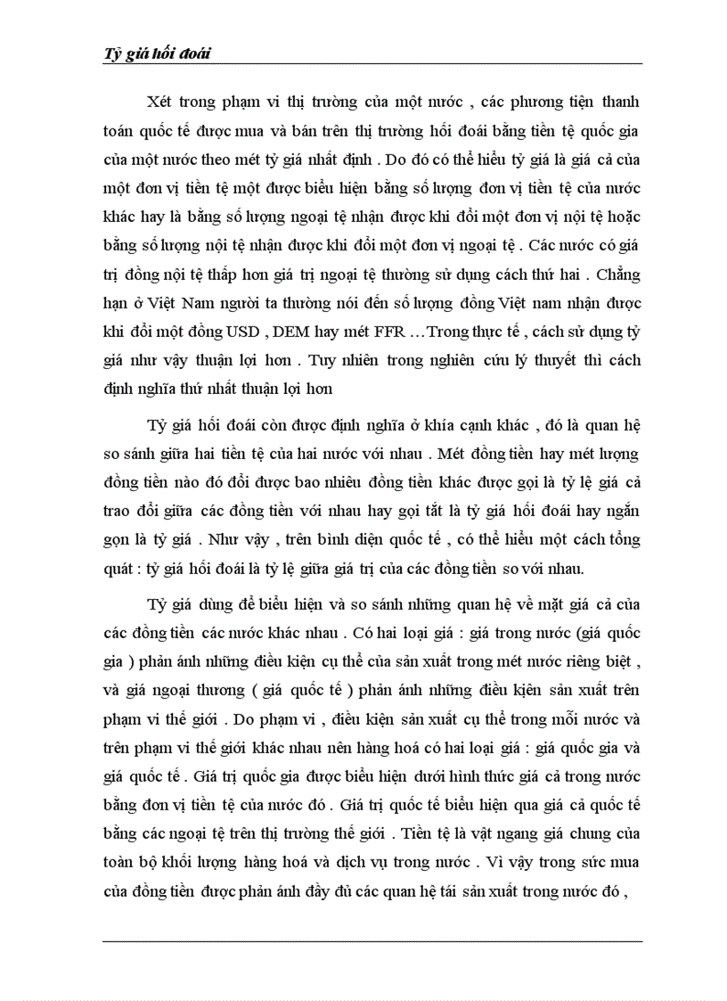 Chính sách tỷ giá hối đoái tới tốc độ phát triển kinh tế của Việt Nam