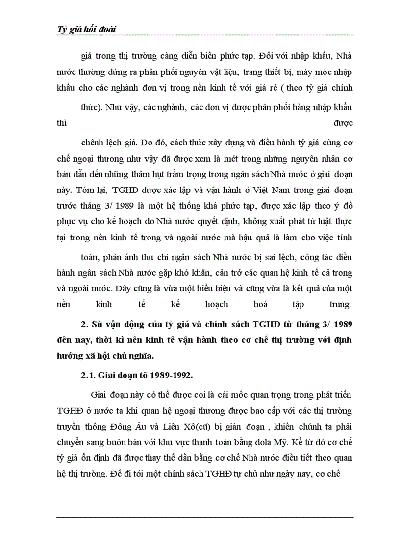 image for page Chính sách tỷ giá hối đoái tới tốc độ phát triển kinh tế của Việt Nam