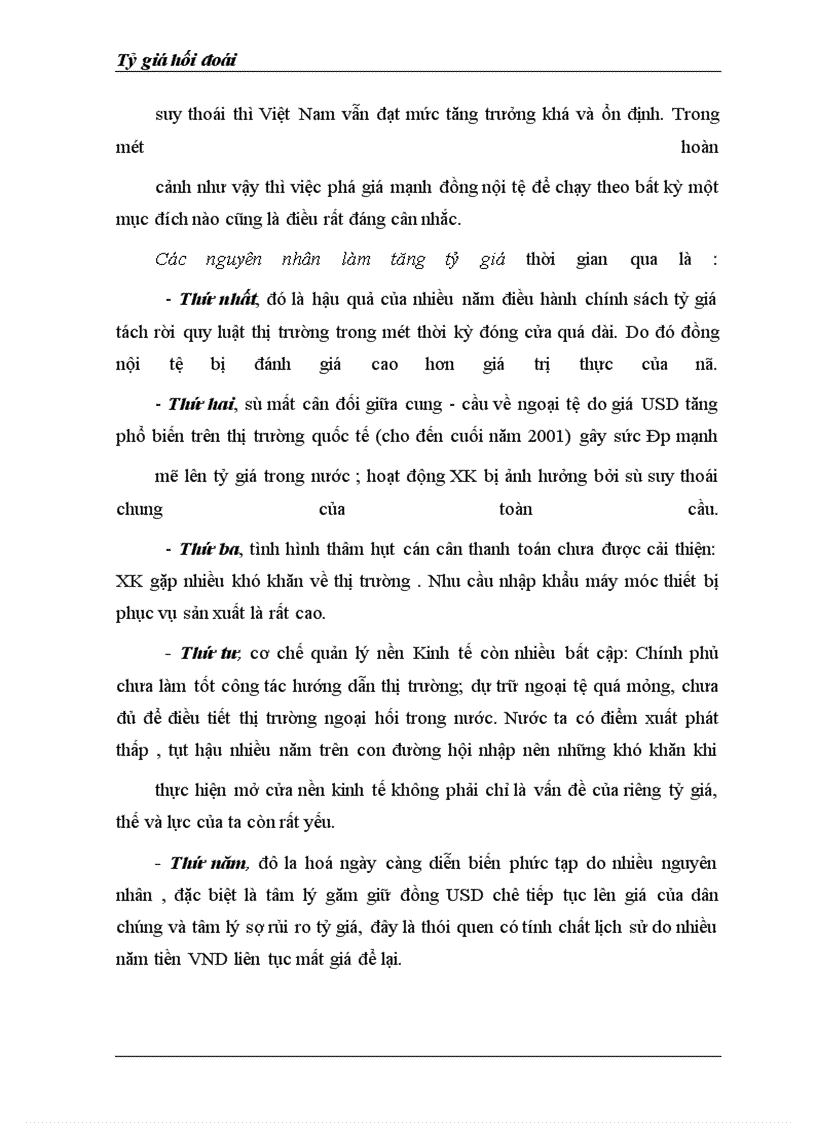 image for page Chính sách tỷ giá hối đoái tới tốc độ phát triển kinh tế của Việt Nam