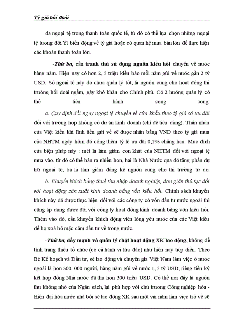 image for page Chính sách tỷ giá hối đoái tới tốc độ phát triển kinh tế của Việt Nam