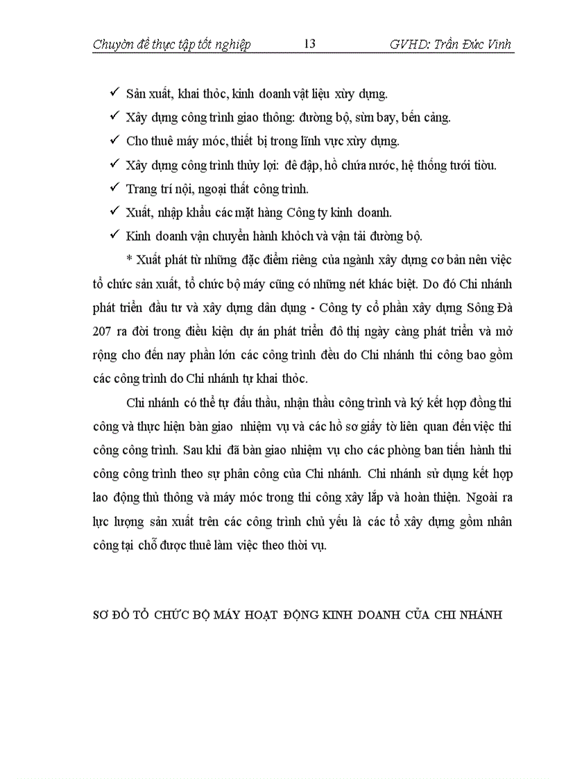 image for page Hoàn thiện hạch toán chi phí sản xuất và tính giá thành sản phẩm xây lắp tại Chi nhánh phát triển xây dựng dân dụng - Công ty cổ phần Sông Đà 207