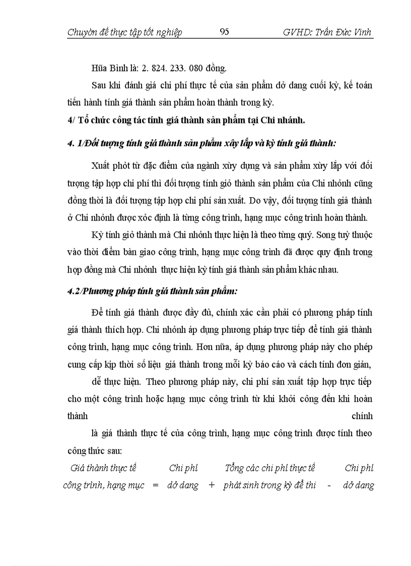 image for page Hoàn thiện hạch toán chi phí sản xuất và tính giá thành sản phẩm xây lắp tại Chi nhánh phát triển xây dựng dân dụng - Công ty cổ phần Sông Đà 207