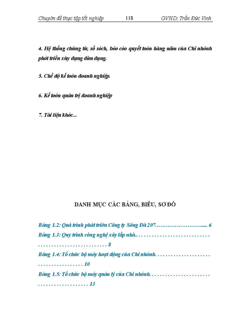 image for page Hoàn thiện hạch toán chi phí sản xuất và tính giá thành sản phẩm xây lắp tại Chi nhánh phát triển xây dựng dân dụng - Công ty cổ phần Sông Đà 207