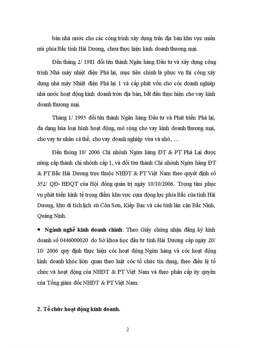 image for page Nâng cao chất lượng tín dụng tại Ngân hàng BIDV- chi nhánh Bắc Hải Dương