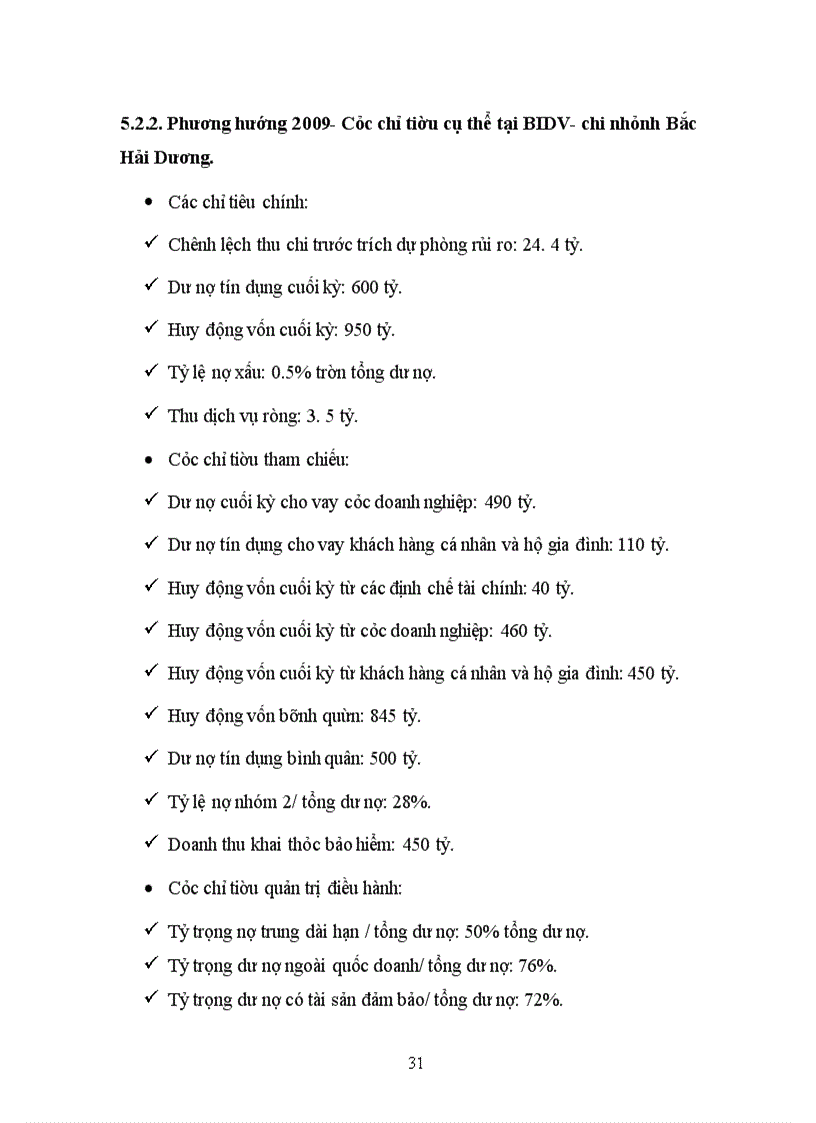 image for page Nâng cao chất lượng tín dụng tại Ngân hàng BIDV- chi nhánh Bắc Hải Dương