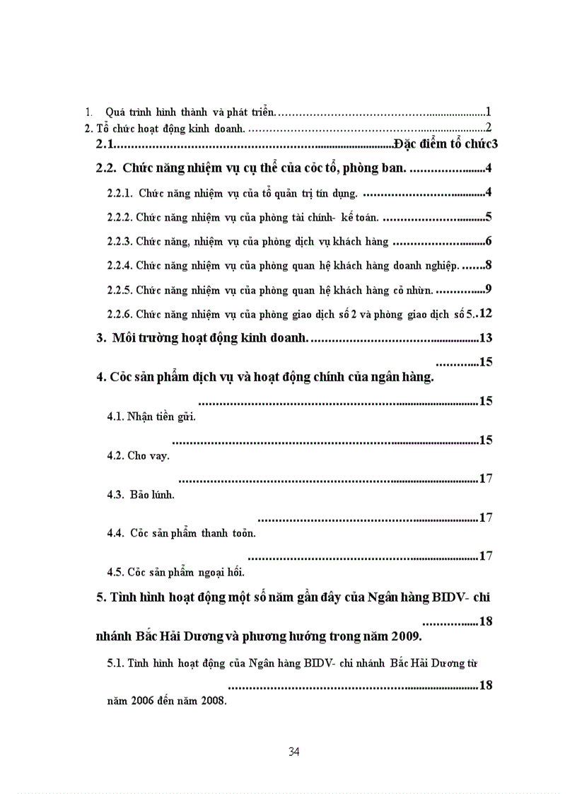 image for page Nâng cao chất lượng tín dụng tại Ngân hàng BIDV- chi nhánh Bắc Hải Dương