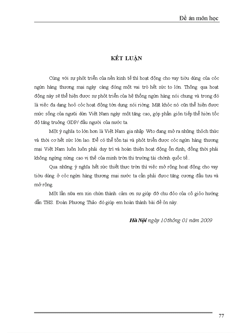 image for page Mở rộng hoạt động cho vay tiêu dùng ở các ngân hàng thương mại nước ta